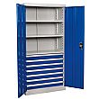 Sealey Industrial 3 Shelf Cabinet With Drawers