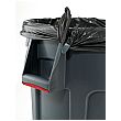 Brute Round Waste Containers Dark Green