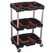 Sealey 3 Level Composite Trolley with Parts Storage