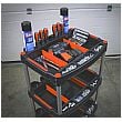 Sealey 3 Level Composite Trolley with Parts Storage