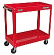 Sealey Heavy Duty Workshop Trolley - 2 Level - Red