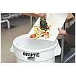 Brute Round Waste Containers 122.1L