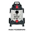 Sealey Stainless Steel Power Clean Wet & Dry Autostart Vacuums