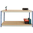 Value Rivet Workbench with Full Lower Shelf