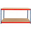 Value Rivet Workbench with Full Lower Shelf