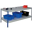 Value Rivet Workbench with Full Lower Shelf