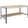 Value Rivet Workbench with Half Lower Shelf