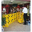 Rubbermaid Mobile Barricade System