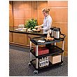 X-tra Utility Trolley with 3 Open Shelves