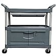 X-tra Utility Trolley with Drawer and Cupboard