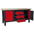Sealey Workstation with 3 Drawers & 2 Cupboards