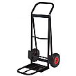 Fort 250kg Folding Toe Plate  Heavy Duty Sack Truck with Puncture Proof Wheels