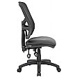 Comfort Ergo 3-Lever Leather Mesh Operator Chair