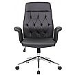 Retro Bonded Leather Office Chair