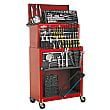 Sealey 6 Drawer Topchest & Rollcab Combination With Ball Bearing Slides & 128pc Tool Kit