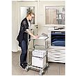 Konga Mini Mail and Picking Trolley with 1 Shelf and 1 Basket