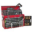Sealey 9 Drawer Topchest With Ball Bearing Slides & 205pc Tool Kit