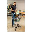 Konga Mini Mail and Picking Trolley with 1 Shelf and 1 Basket