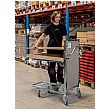 Konga Adjustable Self-Levelling Stock Trolley