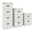 Silverline Kontrax Filing Cabinets Traffic White