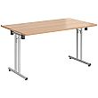 NEXT DAY Rectangular Silver Folding Tables