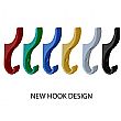 Single Colour Classroom Coat Hook Rails