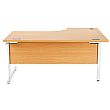NEXT DAY Commerce II Ergonomic Desks With Desk High Pedestal