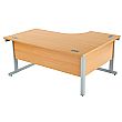 NEXT DAY Commerce II Ergonomic Desks With Desk High Pedestal