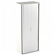 Vogue Essential White Tambour Cupboards