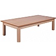 Solid Beech Wooden Coffee Table