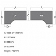 Solar Cantilever Ergonomic Desks With Single Fixed Pedestal