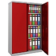 Phoenix SCL Series Steel Storage Cupboards - 2 Door 3 Shelf With Key Lock