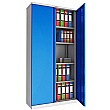 Phoenix SCL Series Steel Storage Cupboards - 2 Door 4 Shelf With Key Lock