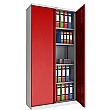 Phoenix SCL Series Steel Storage Cupboards - 2 Door 4 Shelf With Electronic Lock