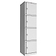 Phoenix SC Series Steel Storage Cupboards - 4 Door Cupboard With Key Lock