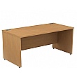 Alpha Plus Panel End Rectangular Desk