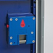 Store-It British Standard Metric Coin Retain Lockers With ActiveCoat