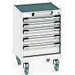 Bott Cubio Mobile Drawer Cabinets - 525mm Wide x 785mm High - Model B