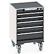 Bott Cubio Mobile Drawer Cabinets - 525mm Wide x 785mm High - Model B