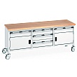 Bott Cubio Mobile Storage Benches - 2000W - Model O