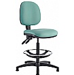 Kirby Medium Back Draughtsman Chair Lexaire Vinyl