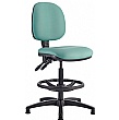 Kirby Medium Back Draughtsman Chair Lexaire Vinyl