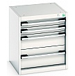 Bott Cubio Drawer Cabinets - 525mm Wide x 600mm High - Model E