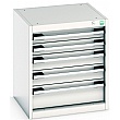 Bott Cubio Drawer Cabinets - 525mm Wide x 600mm High - Model F