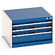 Bott Cubio Drawer Cabinets - 650mm Wide x 400mm High - Model B