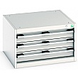 Bott Cubio Drawer Cabinets - 650mm Wide x 400mm High - Model C