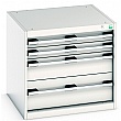 Bott Cubio Drawer Cabinets - 650mm Wide x 600mm High - Model E