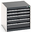 Bott Cubio Drawer Cabinets - 650mm Wide x 600mm High - Model F