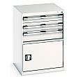 Bott Cubio Drawer Cabinets - 650mm Wide x 900mm High - Model M