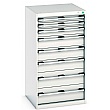 Bott Cubio Drawer Cabinets - 650mm Wide x 1200mm High - Model T